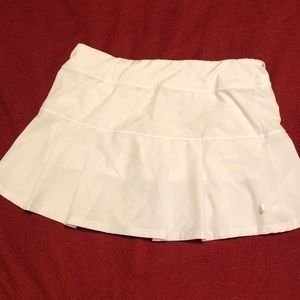 Women’s Prince White Tennis Skort